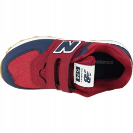 New Balance Jr YV574DMI Schuhe rot 2