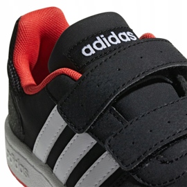Schuhe adidas Hoops 2.0 Mfc C Jr B75960 weiß schwarz 1