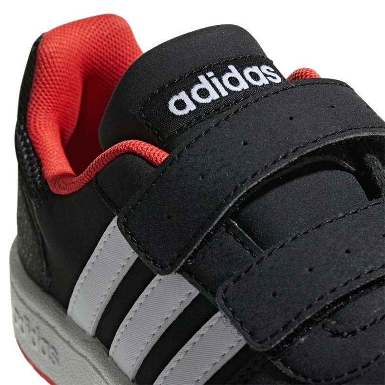 Schuhe adidas Hoops 2.0 Mfc C Jr B75960 weiß schwarz 1