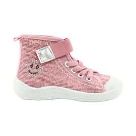 Befado Kinderschuhe 268X068 rosa grau 1