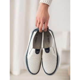 Goodin Leichte Lederschuhe weiß 1