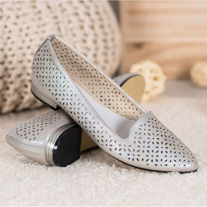 Goodin Ballerinas mit Holo-Effekt mehrfarbig 1