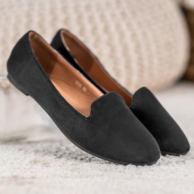 Clowse Klassische Wildleder-Lords schwarz 2