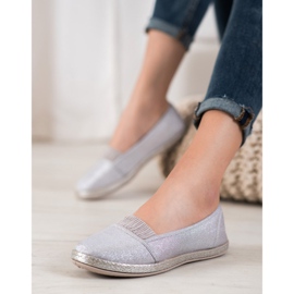 SHELOVET Slip-on-Sneakers grau 1