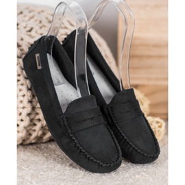 Goodin Klassische Textil-Loafer schwarz 2