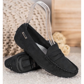 Goodin Klassische Textil-Loafer schwarz 1