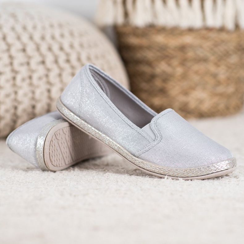 SHELOVET Bequeme Slip-On-Schuhe grau 2