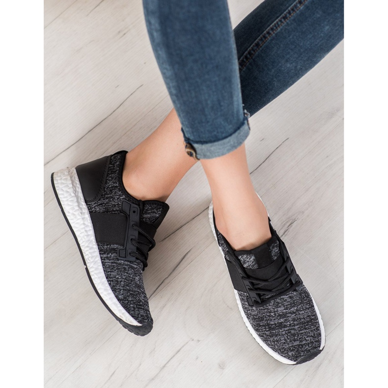 Bona Sportschuhe auf der Plattform schwarz 1