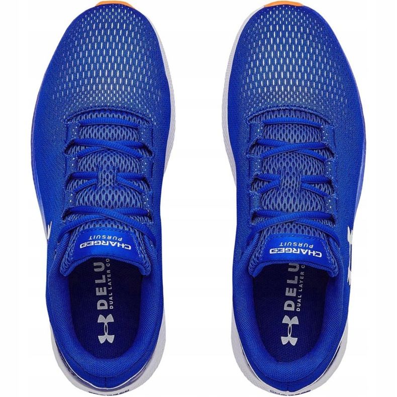 Under Armour Ua Charged Pursuit 2 M 3022594-400 Laufschuhe weiß blau 1