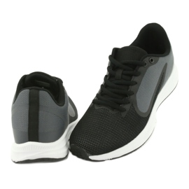 Atletico 1857335 Herren-Sportschuhe, Schwarz und Grau 4