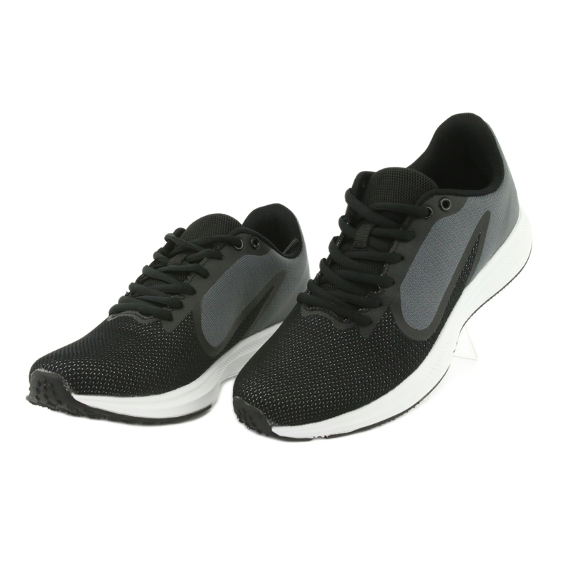 Atletico 1857335 Herren-Sportschuhe, Schwarz und Grau 3