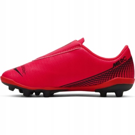 Nike Mercurial Vapor 13 Club Mg PS (V) Jr AT8162-606 Fußballschuhe mehrfarbig rot 2