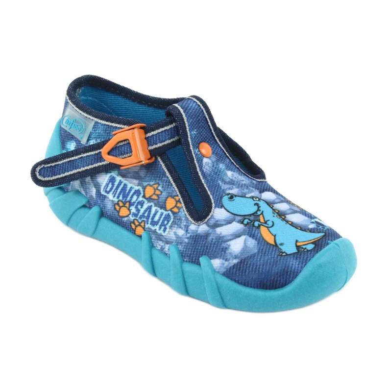 Befado Kinderschuhe 110P353 lila blau mehrfarbig 2