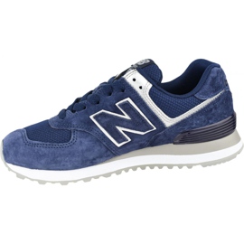 New Balance W WL574EY Schuhe navy blau 1