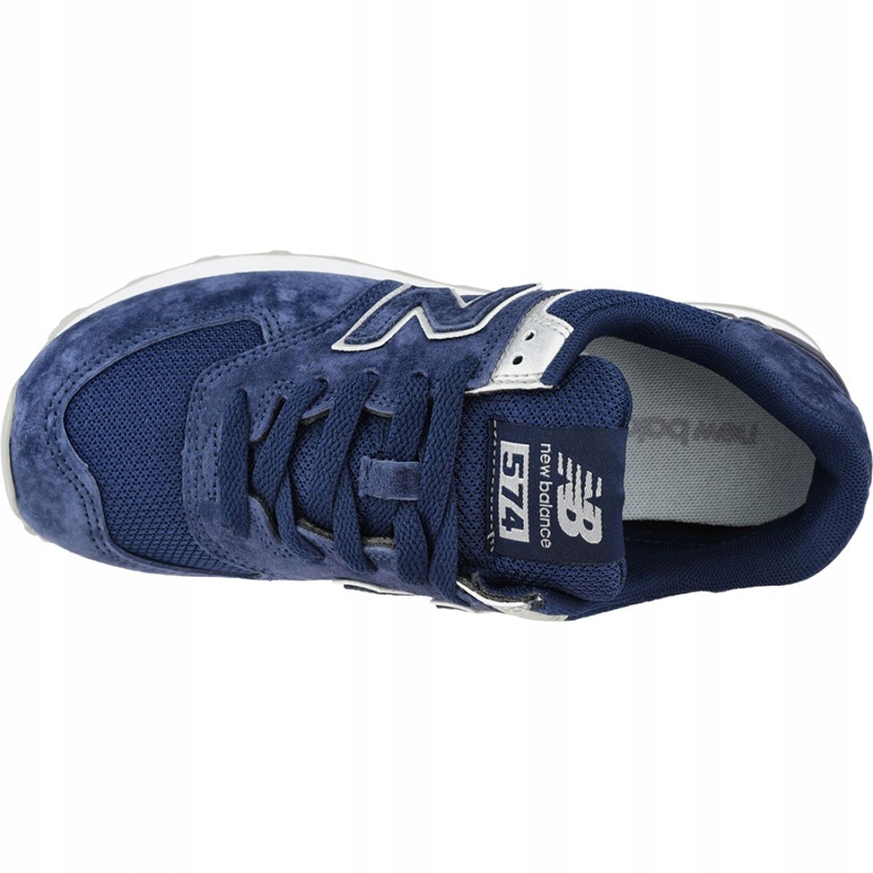 New Balance W WL574EY Schuhe navy blau 2
