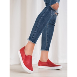 Bona Rote Slip-On-Sneakers 2