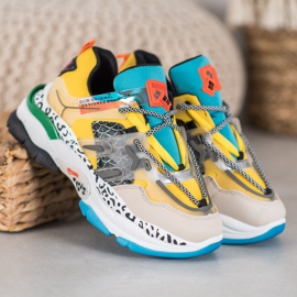 Seastar Mode-Turnschuhe mehrfarbig gelb 1