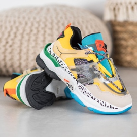 Seastar Mode-Turnschuhe mehrfarbig gelb 2