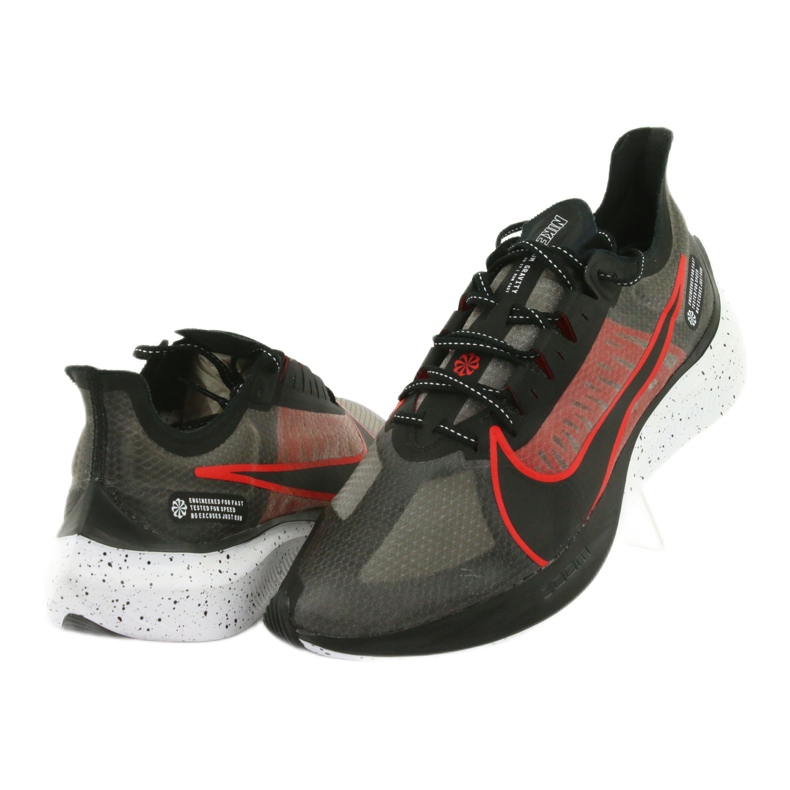 Nike Zoom Gravity M BQ3202-005 Schuhe schwarz rot 4