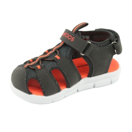 Kangaroos 02035 Sportsandalen orange grau 2