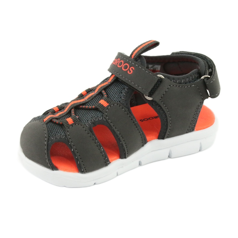 Kangaroos 02035 Sportsandalen orange grau 2