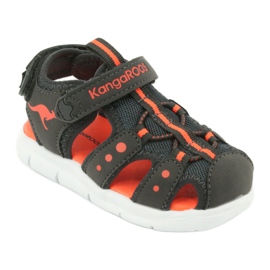Kangaroos 02035 Sportsandalen orange grau 1