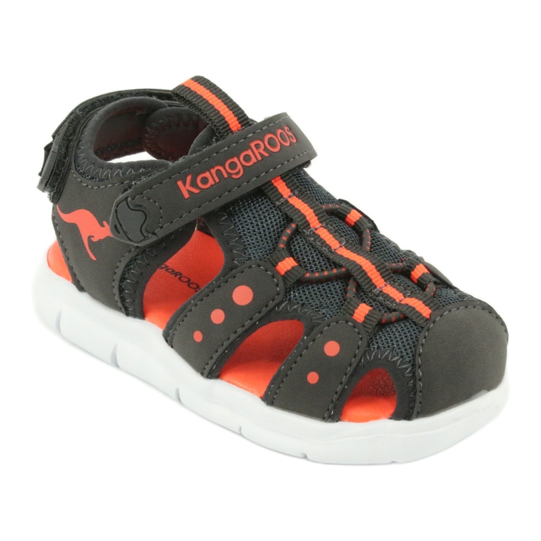 Kangaroos 02035 Sportsandalen orange grau 1