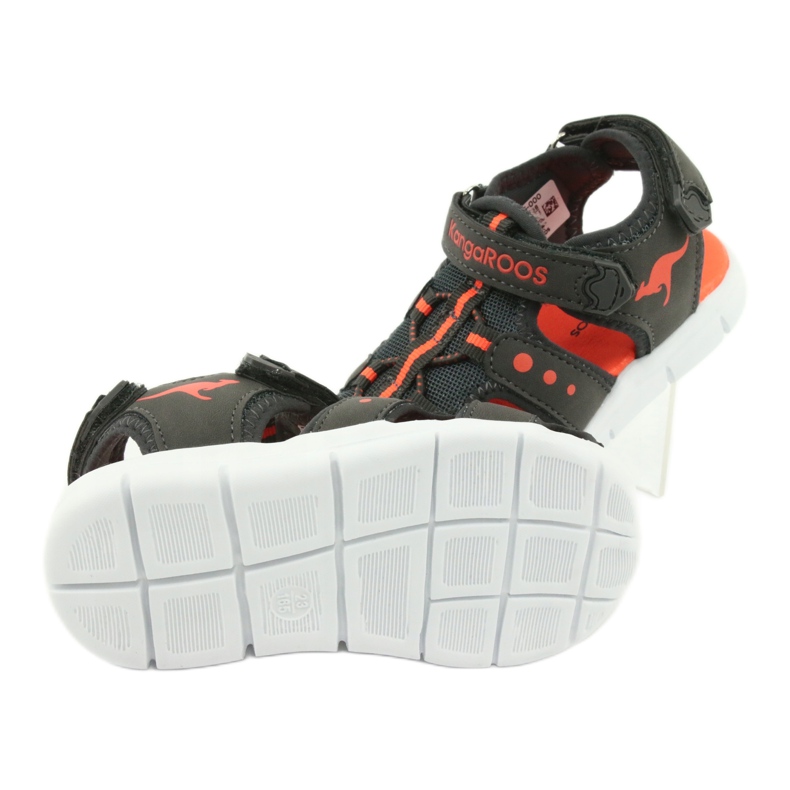 Kangaroos 02035 Sportsandalen orange grau 5