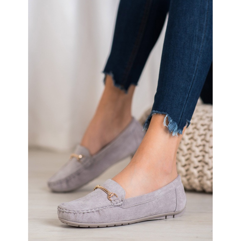 Seastar Stylische Wildleder-Loafer grau 2