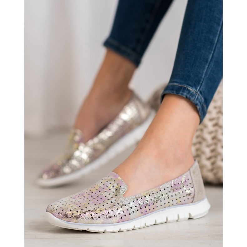 VINCEZA Lederherren mehrfarbig 1