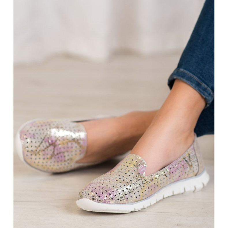 VINCEZA Lederherren mehrfarbig 2