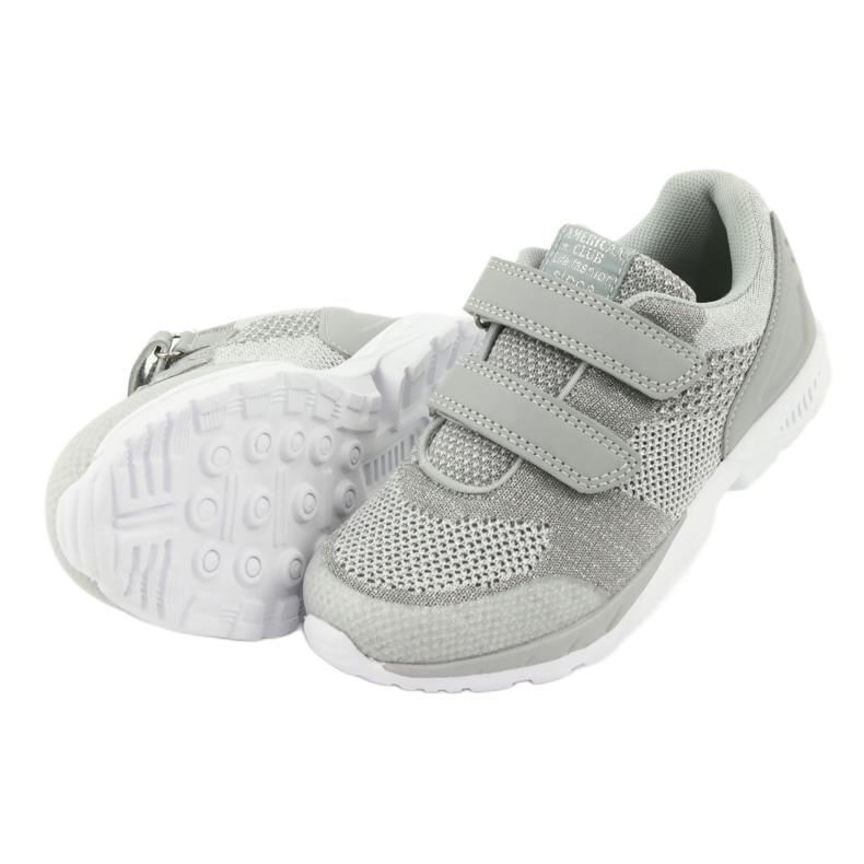 ADI Mädchensport American Club ES16 silbergrau 5