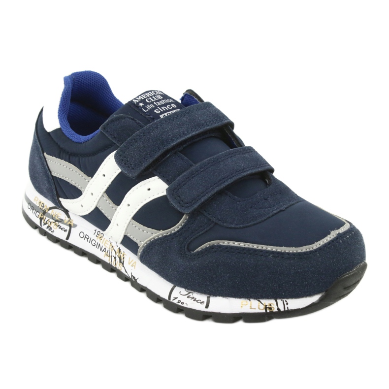 Grenade American Club ES02 Sportschuhe für Jungen weiß navy blau blau grau 1