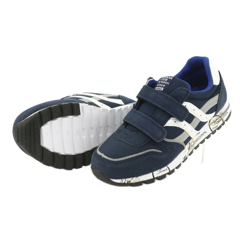 Grenade American Club ES02 Sportschuhe für Jungen weiß navy blau blau grau 5