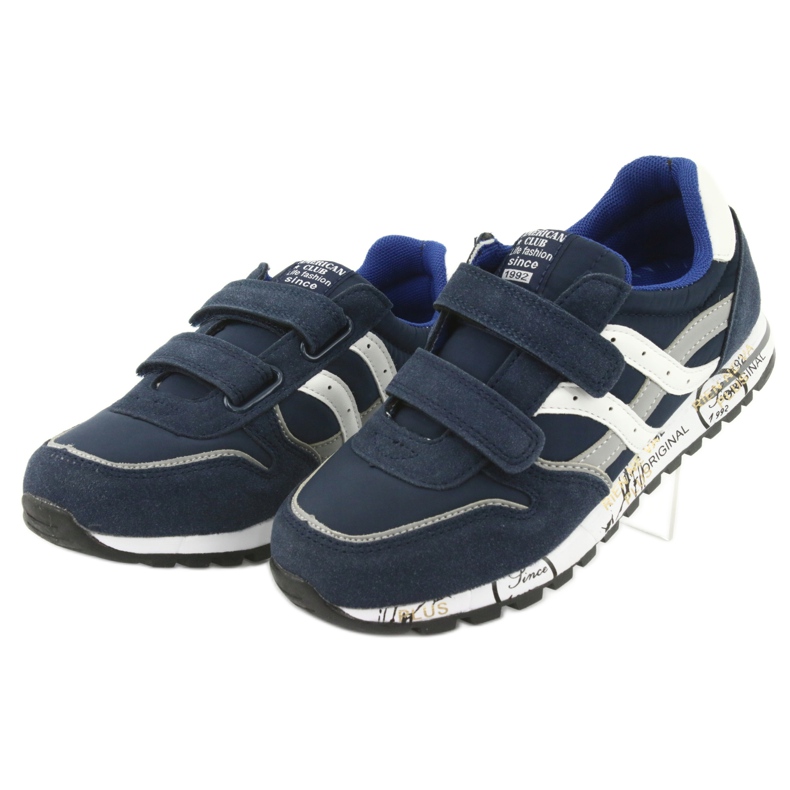 Grenade American Club ES02 Sportschuhe für Jungen weiß navy blau blau grau 3