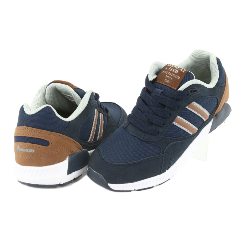Navy American Club BS10 Sportschuhe blau 4