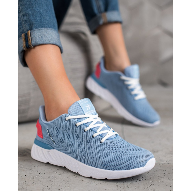 Ax Boxing Leichte durchbrochene Sportschuhe blau 1