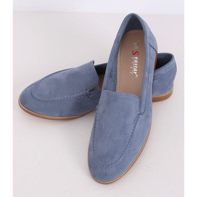 Blau Damen Slipper T359P Blau 2