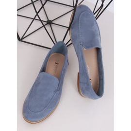 Blau Damen Slipper T359P Blau 1