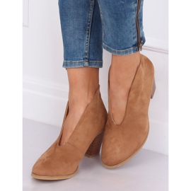 Übergangsstiefel mit Schlitz camel NS128P Camel braun 1