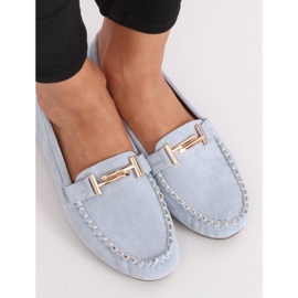Blaue Damen Slipper ZA01P Blau 1