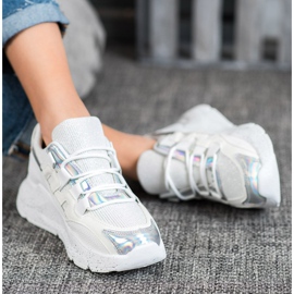 Seastar Sneakers mit Glitzer weiß 1