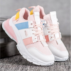Seastar Bunte Sneakers mit Mesh weiß mehrfarbig 2