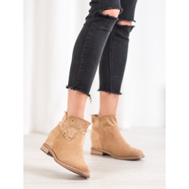 Seastar Stiefel mit durchbrochenem Muster braun 2