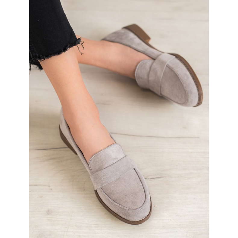 Seastar Slipper aus Wildleder grau 1