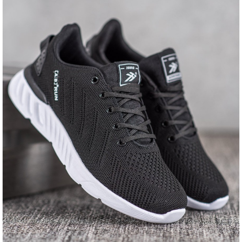 Ax Boxing Leichte durchbrochene Sportschuhe schwarz 1