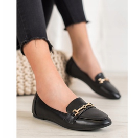 Clowse Stylische Schuhe aus Öko-Leder schwarz 1