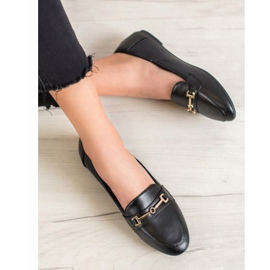 Clowse Stylische Schuhe aus Öko-Leder schwarz 2