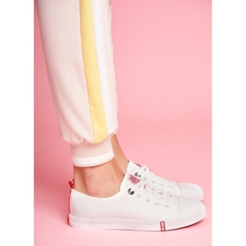 Weiße Damenschuhe Sneakers Big Star FF274087 1