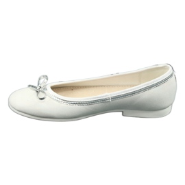 Ballerinas mit Schleife weiße Perle American Club GC29 / 19 mehrfarbig 1